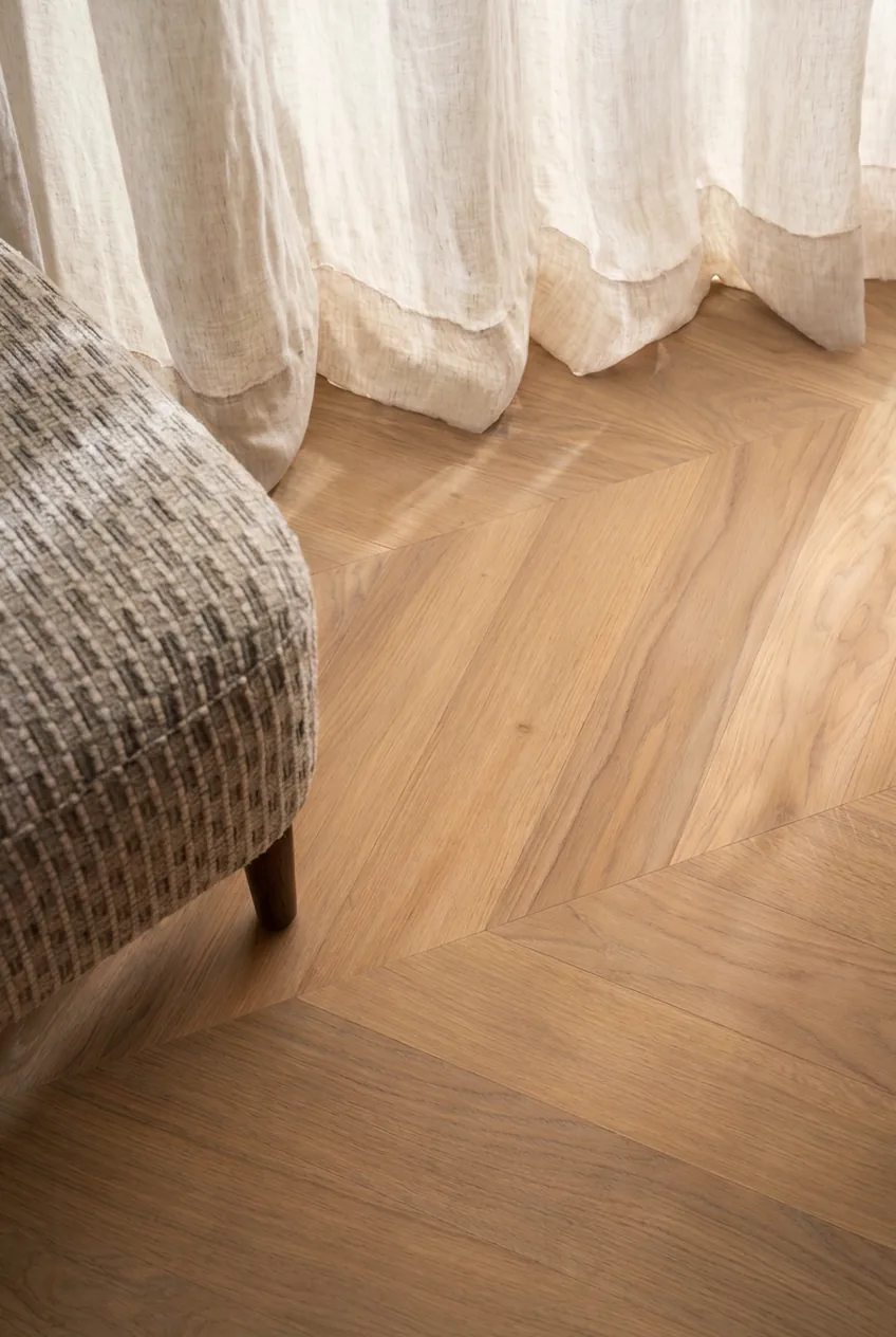 Natural, chevrongulv i eg